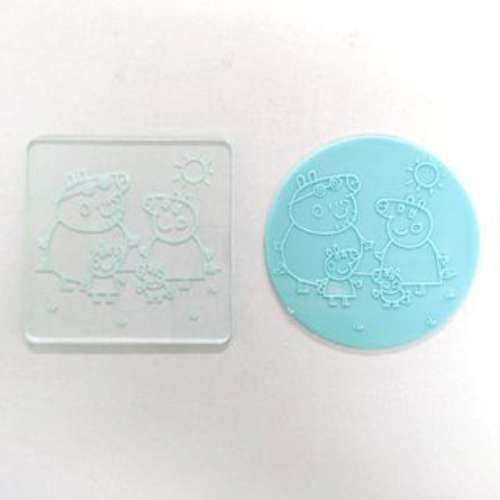 Peppa Pig Debosser Stamp - Click Image to Close